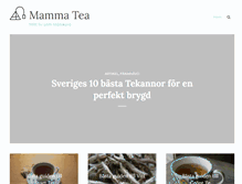 Tablet Screenshot of mammatea.se